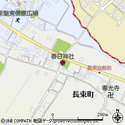 滋賀県草津市長束町180周辺の地図