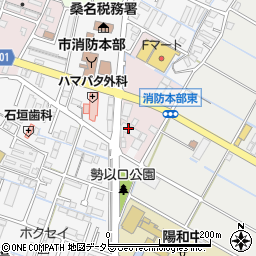 株式会社桑陽自動車ジョイカル　三重・桑名店周辺の地図