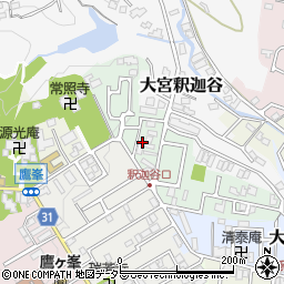 京都府京都市北区大宮玄琢北東町1-14周辺の地図