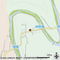 岡山県津山市福井2464周辺の地図
