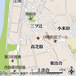 京都府亀岡市馬路町高芝原周辺の地図