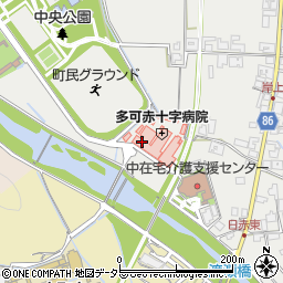 多可赤十字病院周辺の地図