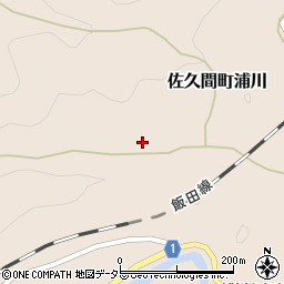 静岡県浜松市天竜区佐久間町浦川3039周辺の地図