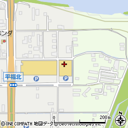コメリホームセンター　津山店資材館周辺の地図