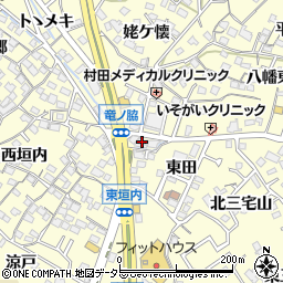 早健洋品店東店周辺の地図