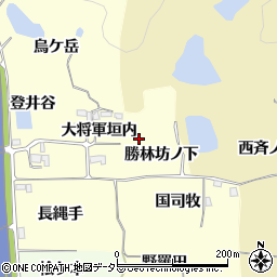 京都府亀岡市千代川町拝田周辺の地図