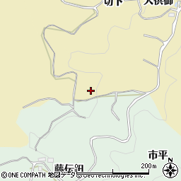 愛知県豊田市坂上町（木古道）周辺の地図