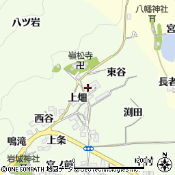 京都府亀岡市千代川町北ノ庄（東谷）周辺の地図