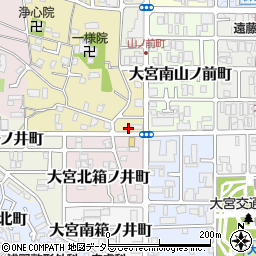 京都府京都市北区大宮薬師山東町42-17周辺の地図