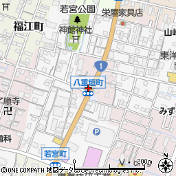 三重県桑名市八重垣町周辺の地図