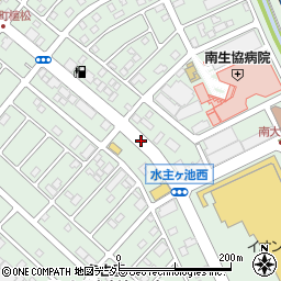 愛知県名古屋市緑区南大高周辺の地図