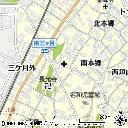 愛知県東海市名和町榎戸周辺の地図