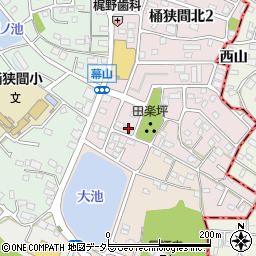 愛知県名古屋市緑区桶狭間北3丁目1204周辺の地図