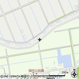 愛知県弥富市境町（チノ割）周辺の地図