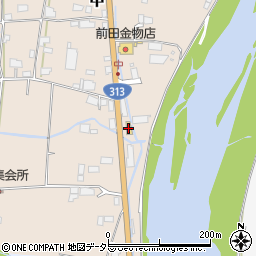 岡山トヨタ自動車　真庭店周辺の地図