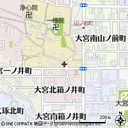 京都府京都市北区大宮薬師山東町44周辺の地図