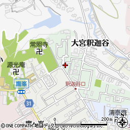 京都府京都市北区大宮玄琢北東町1-9周辺の地図