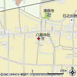 岡山県津山市院庄402周辺の地図