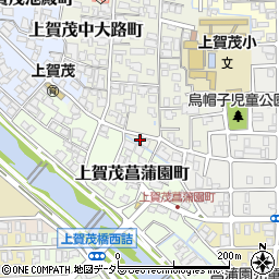 京都府京都市北区上賀茂南大路町65-1周辺の地図