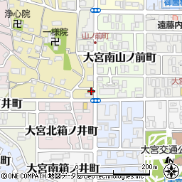 京都府京都市北区大宮薬師山東町42-13周辺の地図