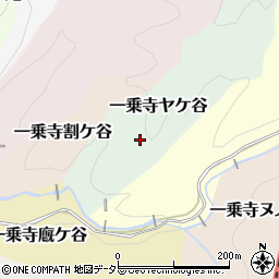 京都府京都市左京区一乗寺ヤケ谷周辺の地図