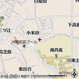 京都府亀岡市馬路町小米田103周辺の地図