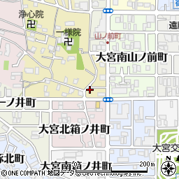 京都府京都市北区大宮薬師山東町43-2周辺の地図