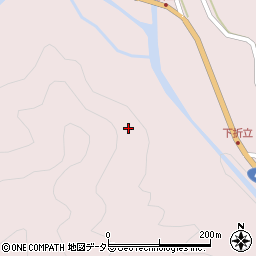 愛知県北設楽郡設楽町三都橋松葉向周辺の地図