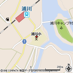 静岡県浜松市天竜区佐久間町浦川2819周辺の地図