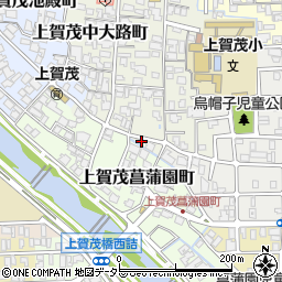 京都府京都市北区上賀茂南大路町65周辺の地図