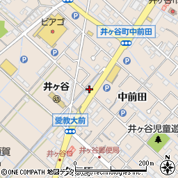 愛知県刈谷市井ケ谷町中前田60周辺の地図