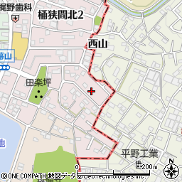 愛知県名古屋市緑区桶狭間北3丁目418周辺の地図