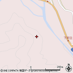愛知県設楽町（北設楽郡）三都橋（松葉向）周辺の地図