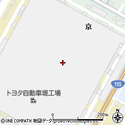 愛知県豊田市堤町（東根）周辺の地図