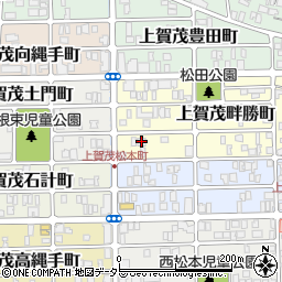ロフティ上賀茂周辺の地図