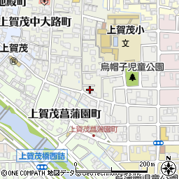 京都府京都市北区上賀茂南大路町85周辺の地図