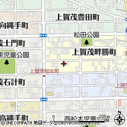 京都府京都市北区上賀茂畔勝町29-2周辺の地図