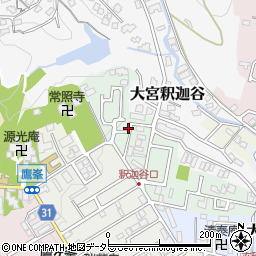 京都府京都市北区大宮玄琢北東町1-11周辺の地図