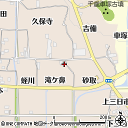 京都府亀岡市馬路町（滝ケ鼻）周辺の地図