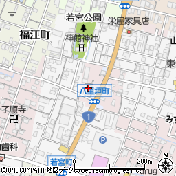 中日新聞桑名南部水谷新聞店周辺の地図