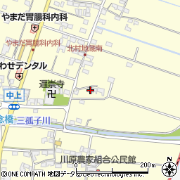 三重県員弁郡東員町中上67周辺の地図