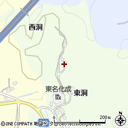 愛知県豊田市岩倉町西洞周辺の地図