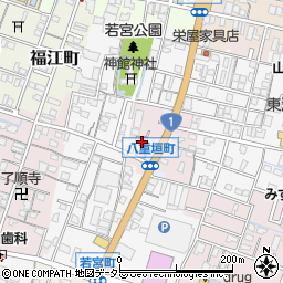 水谷新聞店周辺の地図