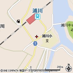 静岡県浜松市天竜区佐久間町浦川2820-144周辺の地図