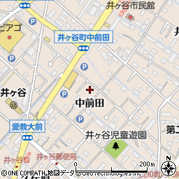 愛知県刈谷市井ケ谷町中前田36-3周辺の地図