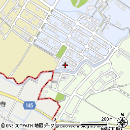 滋賀県守山市大林町382-8周辺の地図