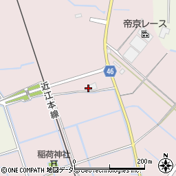 滋賀県東近江市大塚町986周辺の地図