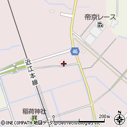 滋賀県東近江市大塚町986-10周辺の地図