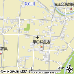 岡山県津山市院庄252周辺の地図