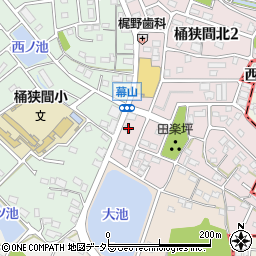 愛知県名古屋市緑区桶狭間北3丁目1309周辺の地図